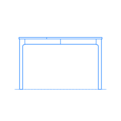 Furniture Dining Tables Ikea Ekedalen Extendable Table Sticker Svg Vector, Free Vectors File